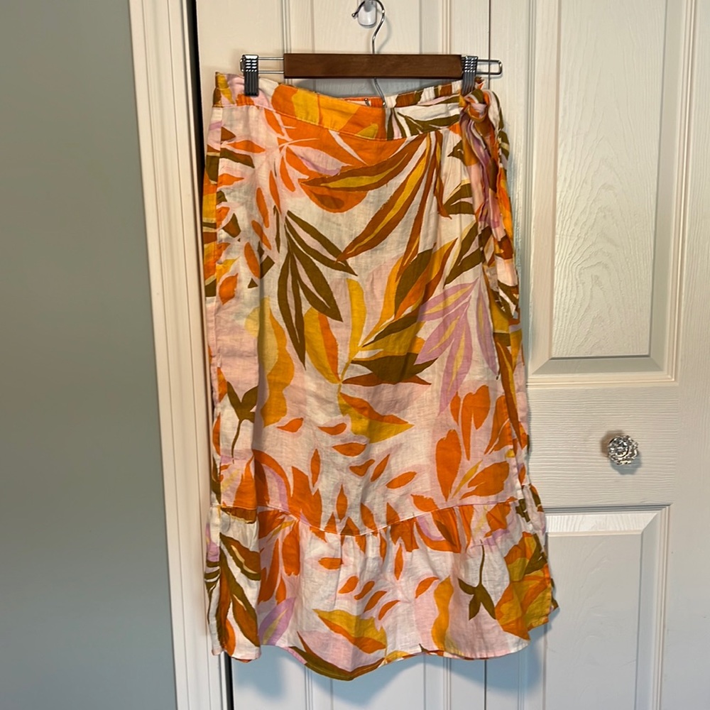 C&C California Faux wrap skirt. New without tags